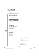 Preview for 118 page of Pattfield Ergo Tools PE-TP 1000 N Instructions Manual