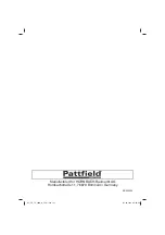 Preview for 122 page of Pattfield Ergo Tools PE-TP 1000 N Instructions Manual