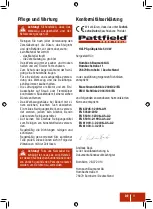 Preview for 9 page of Pattfield 2007005089533 Manual