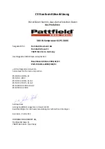 Preview for 12 page of Pattfield 8876494 Original Instruction