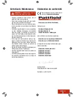 Предварительный просмотр 21 страницы Pattfield PA-180AS Original Instructions Manual