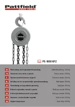 Pattfield PE-1000 KFZ Original Instructions Manual preview