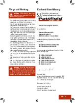 Preview for 11 page of Pattfield PE-1200 TS Original Instructions Manual