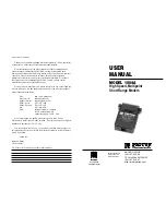 Предварительный просмотр 1 страницы Patton electronics 1004A User Manual