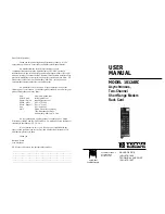 Предварительный просмотр 1 страницы Patton electronics 1012ARC User Manual