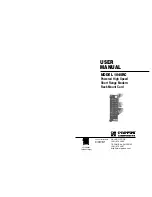 Patton electronics 1045RC User Manual preview