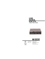 Preview for 1 page of Patton electronics 1089/I User Manual