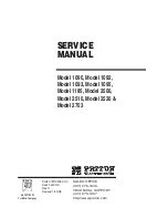 Preview for 1 page of Patton electronics 1090 Service Manual