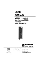 Предварительный просмотр 1 страницы Patton electronics 1110ARC User Manual