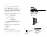 Preview for 1 page of Patton electronics 1206RC User Manual