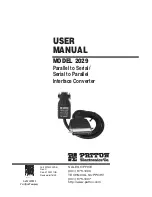 Preview for 1 page of Patton electronics 2029 User Manual