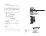 Patton electronics 2715RC User Manual preview