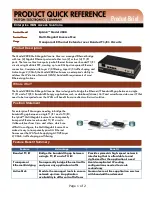 Patton electronics 2888 Product Brief предпросмотр