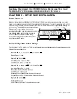 Preview for 9 page of Patton electronics 3060/X.21 Installation And Operation Manual