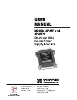 Preview for 1 page of Patton electronics 3P-MF User Manual