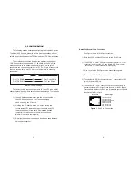 Предварительный просмотр 3 страницы Patton electronics 465F User Manual