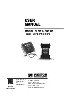 Preview for 1 page of Patton electronics 503P User Manual