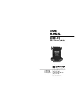 Preview for 1 page of Patton electronics 515 DB-15 User Manual