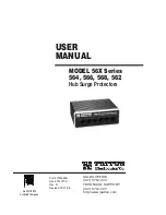 Preview for 1 page of Patton electronics 56X Series User Manual