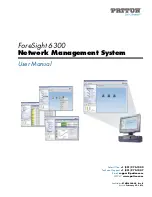 Preview for 1 page of Patton electronics FORESIGHT 6300 User Manual