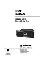 Preview for 1 page of Patton electronics IM 1/I User Manual