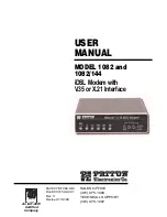 Предварительный просмотр 1 страницы Patton electronics NetLink 1082/144 User Manual