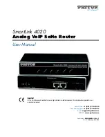 Patton electronics SL4020 User Manual preview