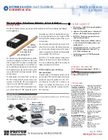 Preview for 7 page of Patton electronics SL402X Specification Sheet