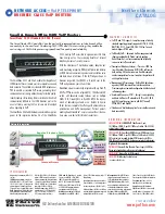 Preview for 13 page of Patton electronics SL402X Specification Sheet