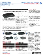 Preview for 20 page of Patton electronics SL402X Specification Sheet