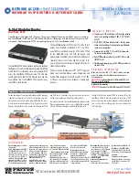 Preview for 21 page of Patton electronics SL402X Specification Sheet