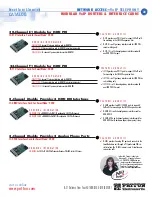 Preview for 22 page of Patton electronics SL402X Specification Sheet