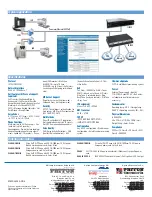 Предварительный просмотр 2 страницы Patton electronics SmartLink 4050 Series Specification Sheet