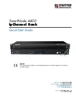 Preview for 1 page of Patton electronics SmartNode 4400 Quick Start Manual