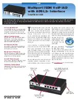 Patton electronics SmartNode 4650 Datasheet предпросмотр