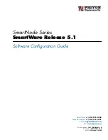 Предварительный просмотр 1 страницы Patton electronics SmartNode Series Software Configuration Manual