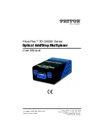 Preview for 1 page of Patton FiberPlex TD-OADM Series User Manual