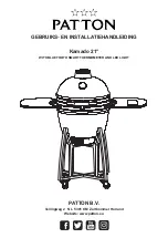 Patton Kamado 21 Original Operating And Assembly Instructions preview