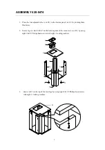 Preview for 4 page of Patton Patron cart Corner connector Instructions Manual