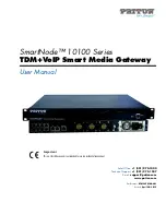 Patton SmartNode 10100 Series User Manual preview