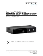 Patton SmartNode 10200 Series Quick Start Manual preview