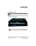 Предварительный просмотр 1 страницы Patton SmartNode 5300 Quick Start Manual