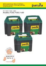 Предварительный просмотр 1 страницы patura MaxiBox P250 Mounting Instructions