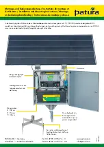 Preview for 64 page of patura P 8000 Installation And Mounting Instructions