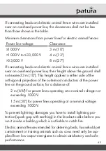 Preview for 45 page of patura P25 Solar User Manual