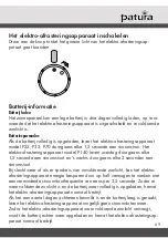 Preview for 69 page of patura P25 Solar User Manual