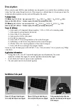 Предварительный просмотр 6 страницы patura Solar Panel 25W User Manual