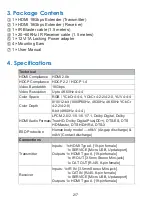 Preview for 4 page of Paugge ENT-EXT20B User Manual