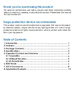 Preview for 2 page of Paugge ENT-SP20B4HBT User Manual