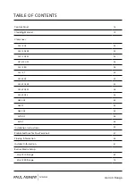 Preview for 4 page of Paul Agnew Aerion Series Installation, Operating And Maintenance Manual